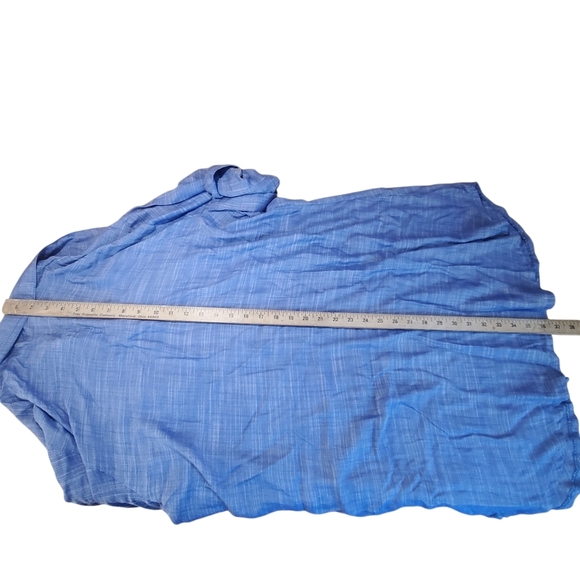 Dotti Lightweight Tunic / Cover-Up. Blue. LG. H100 - Picture 9 of 9